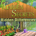 Gartengeheimnisse Finden Sie die Unterschiede